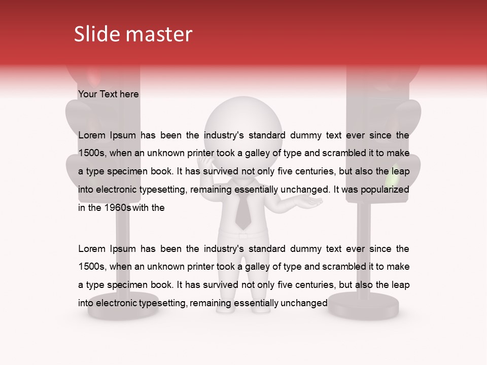 Safety Manage Way PowerPoint Template