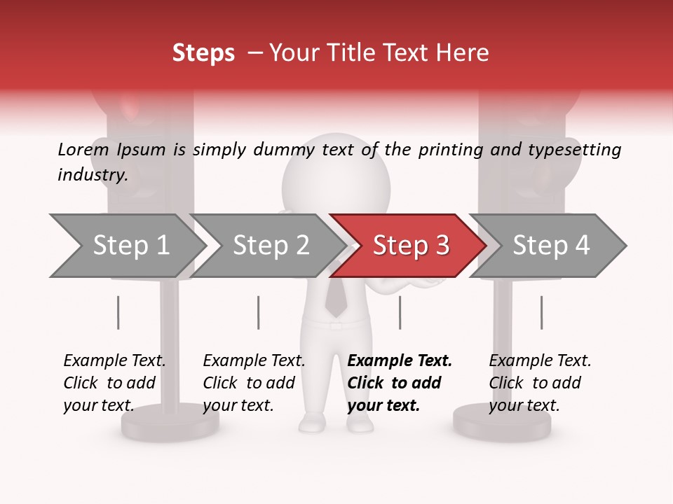 Safety Manage Way PowerPoint Template