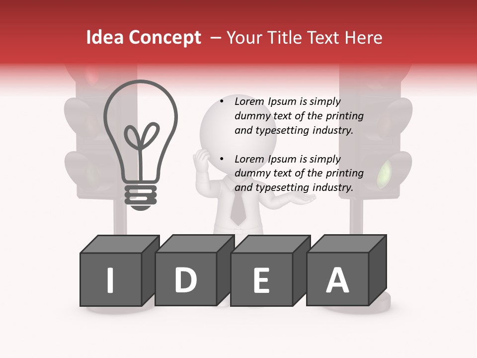 Safety Manage Way PowerPoint Template