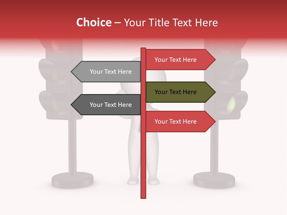 Safety Manage Way PowerPoint Template