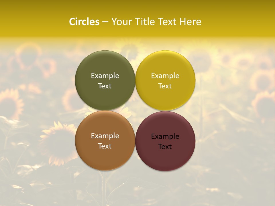 Pretty Crop Earth PowerPoint Template