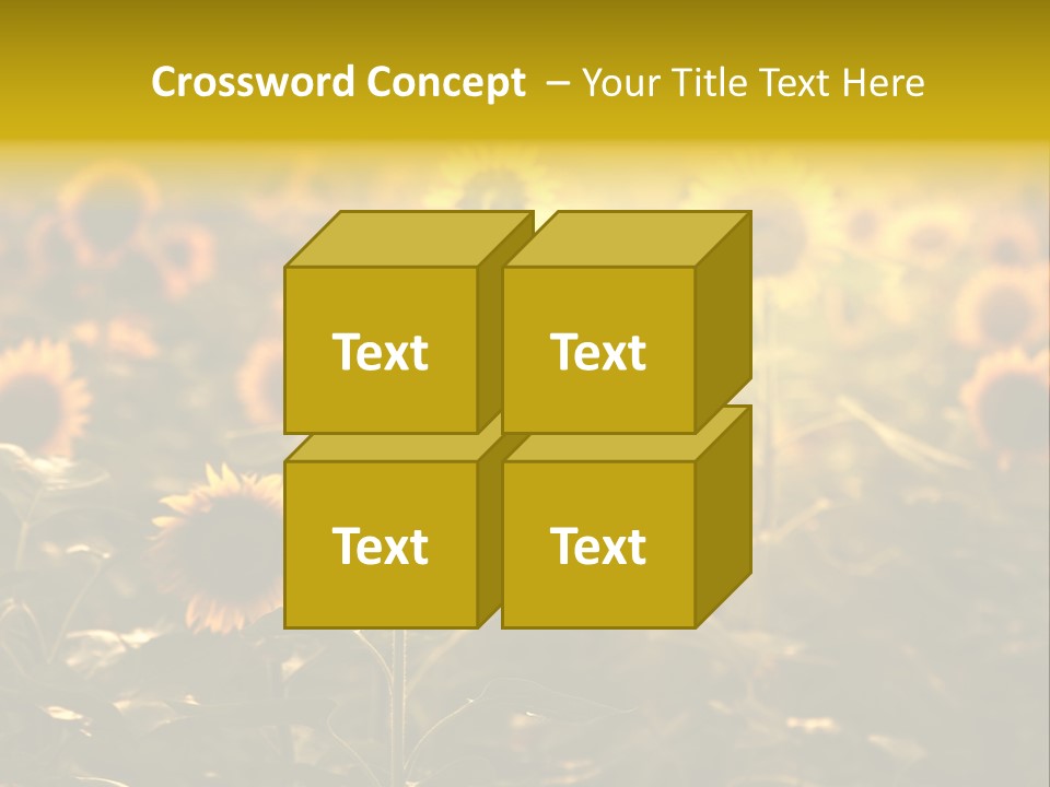 Pretty Crop Earth PowerPoint Template