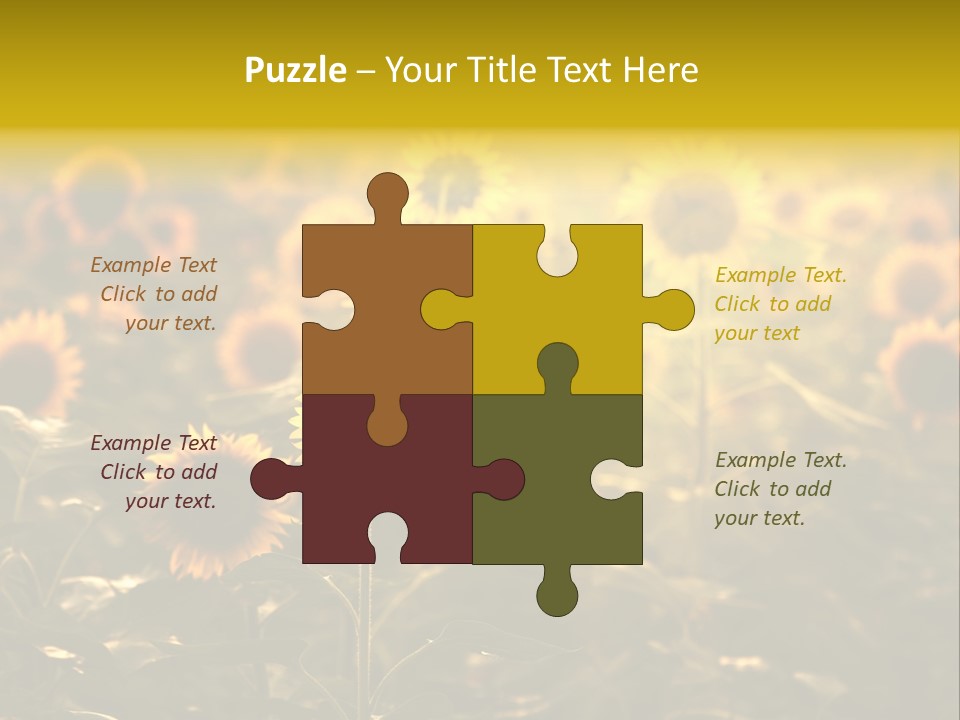 Pretty Crop Earth PowerPoint Template