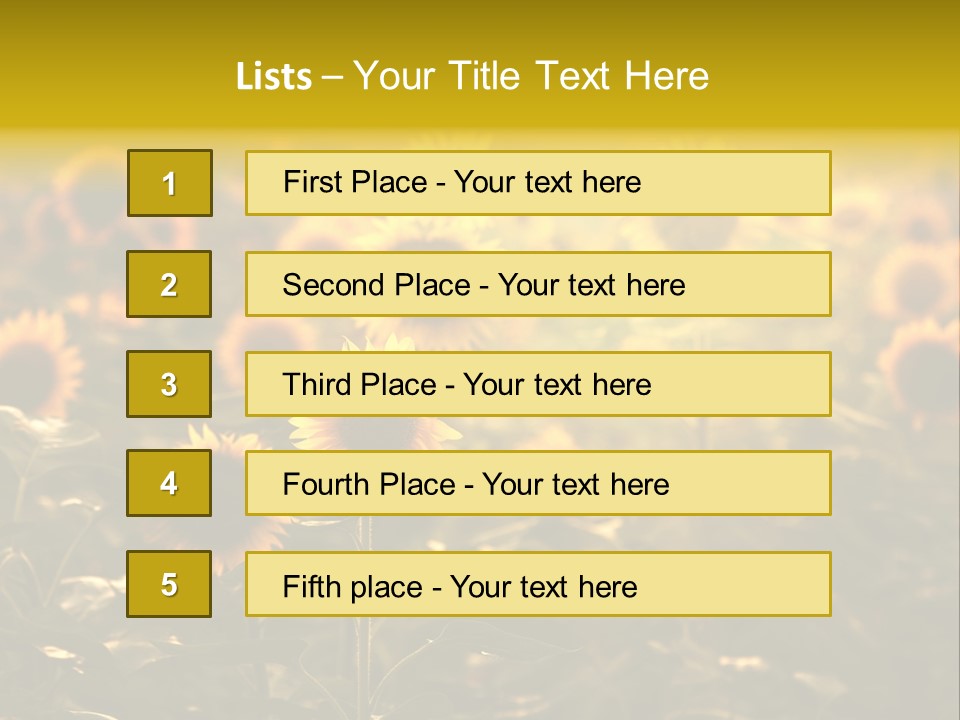 Pretty Crop Earth PowerPoint Template