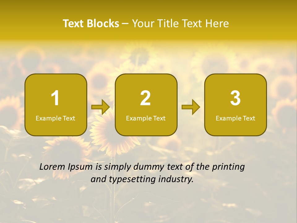 Pretty Crop Earth PowerPoint Template