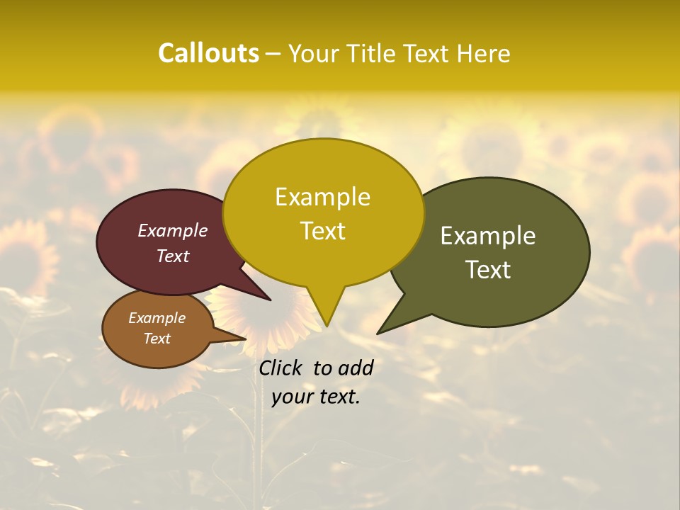 Pretty Crop Earth PowerPoint Template