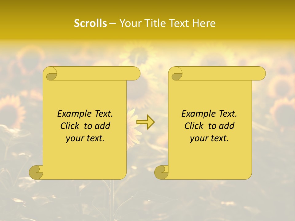 Pretty Crop Earth PowerPoint Template