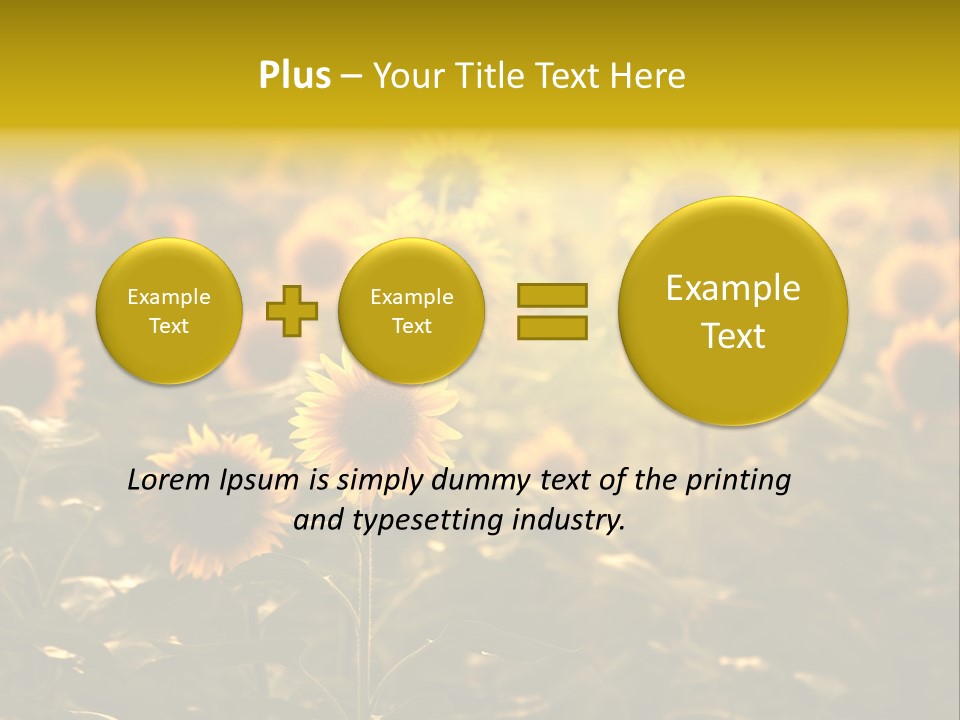 Pretty Crop Earth PowerPoint Template