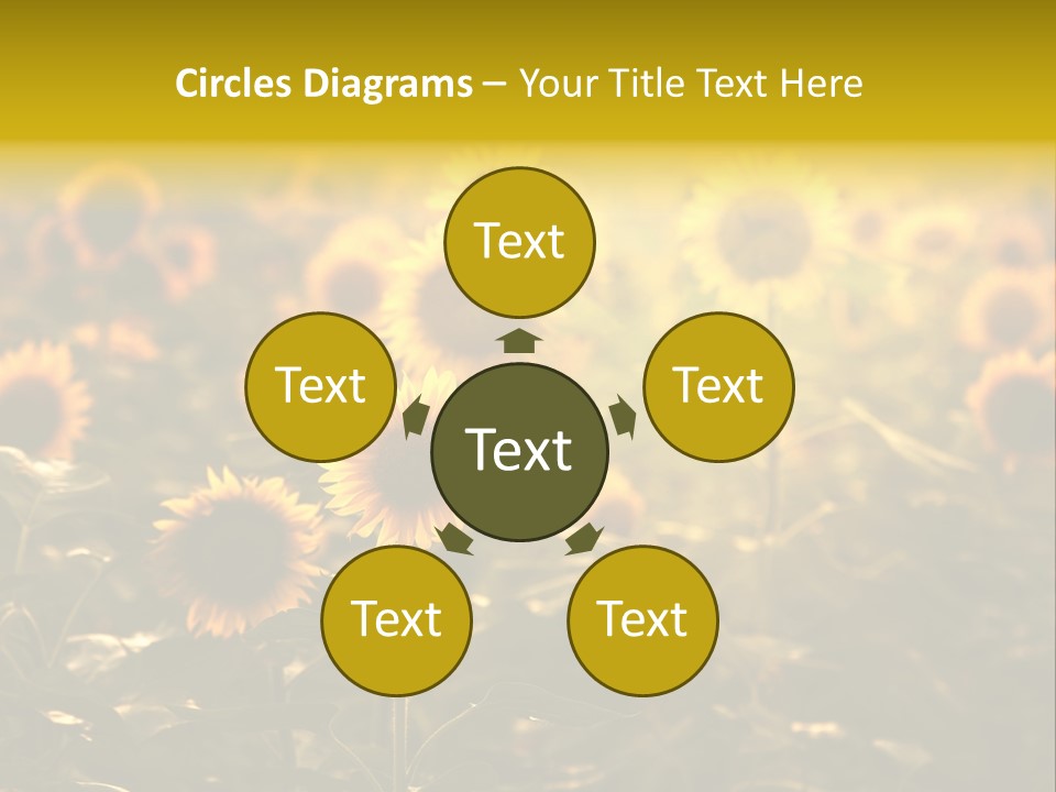 Pretty Crop Earth PowerPoint Template