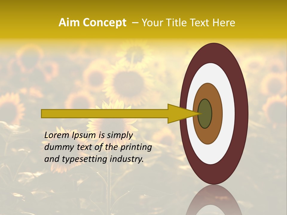 Pretty Crop Earth PowerPoint Template