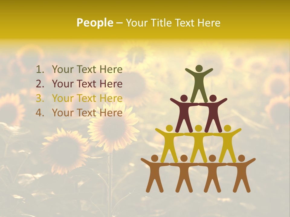 Pretty Crop Earth PowerPoint Template