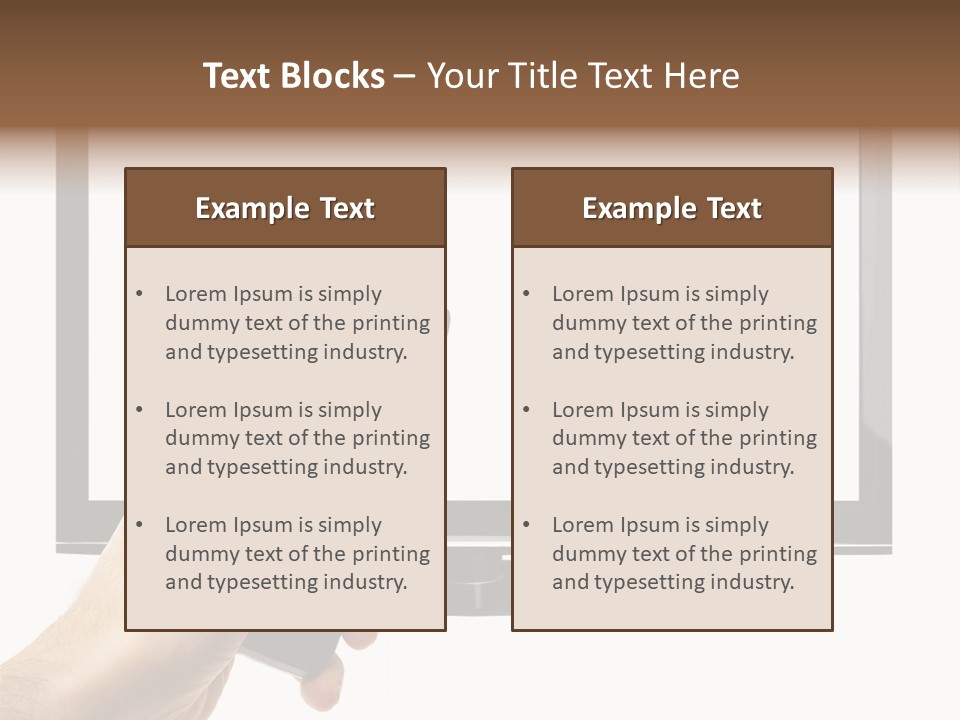 Background Addiction Key PowerPoint Template