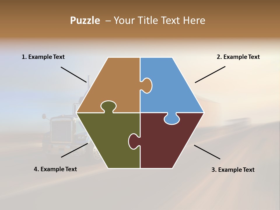 Delivery Motion Color PowerPoint Template