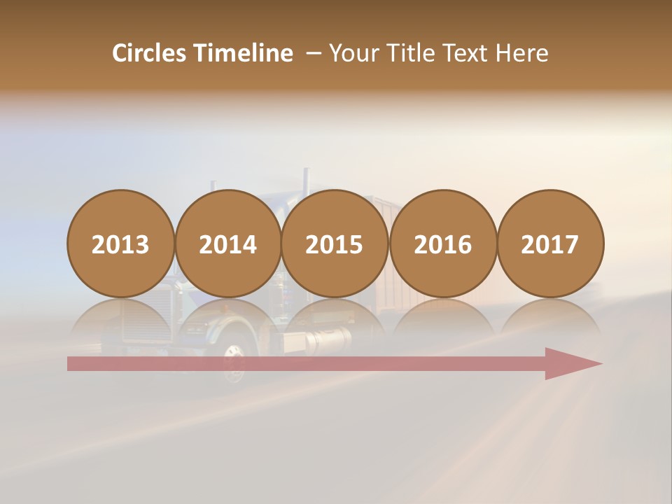 Delivery Motion Color PowerPoint Template
