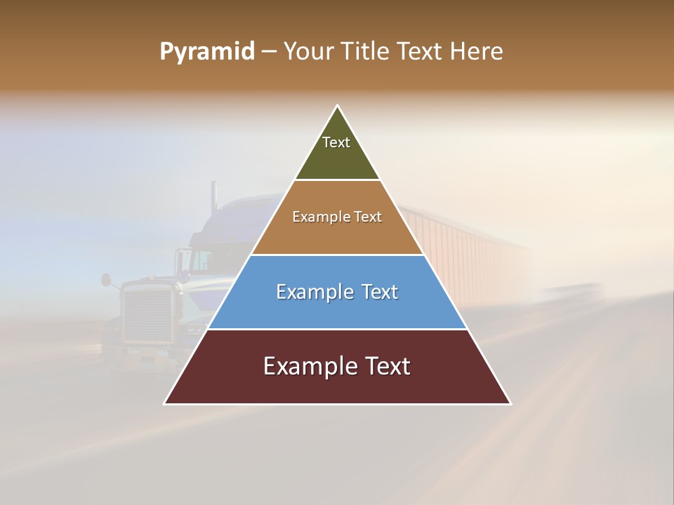 Delivery Motion Color PowerPoint Template