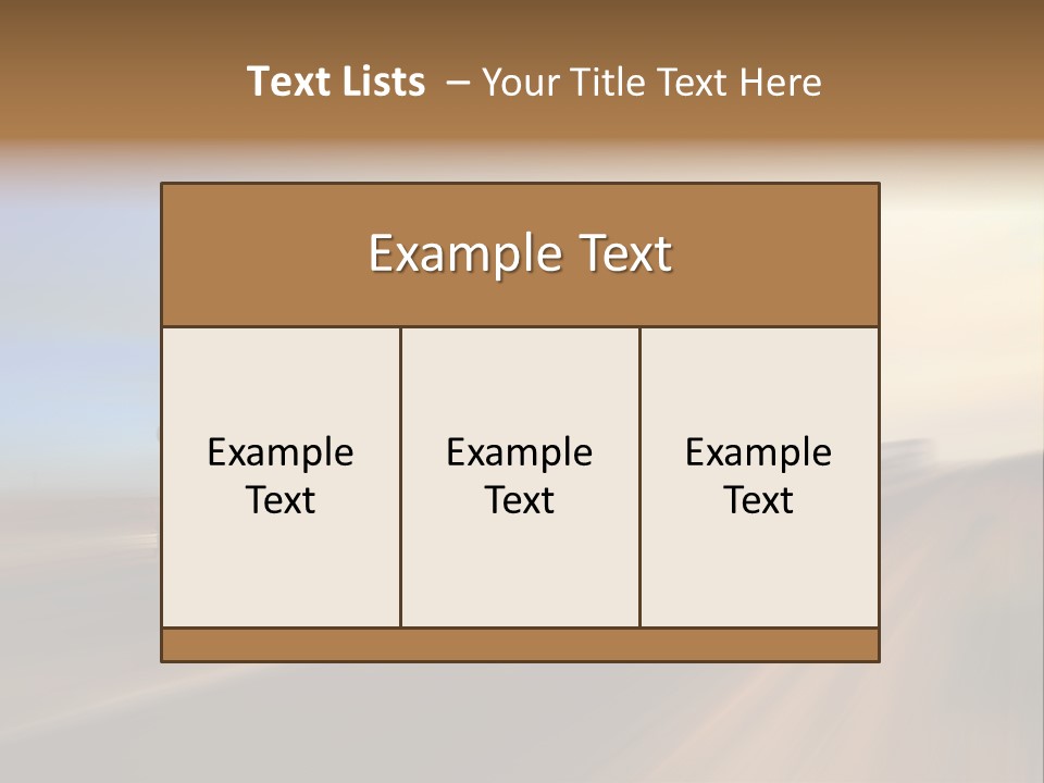 Delivery Motion Color PowerPoint Template