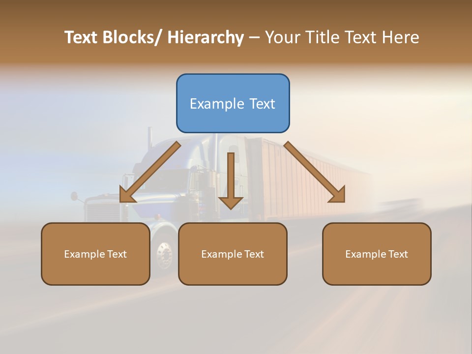 Delivery Motion Color PowerPoint Template
