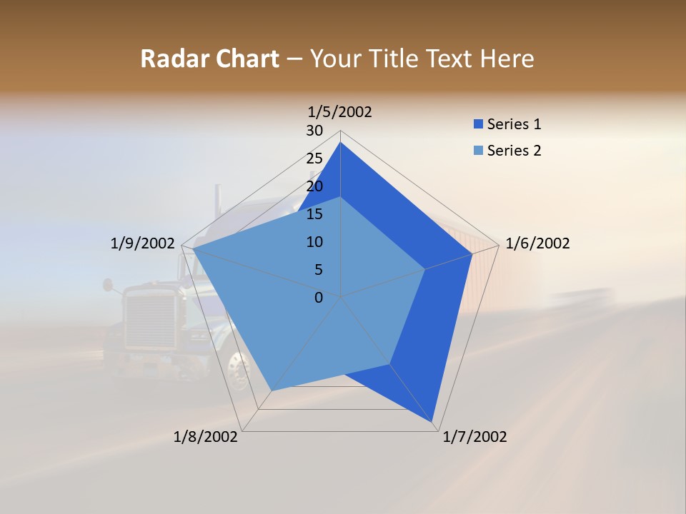 Delivery Motion Color PowerPoint Template