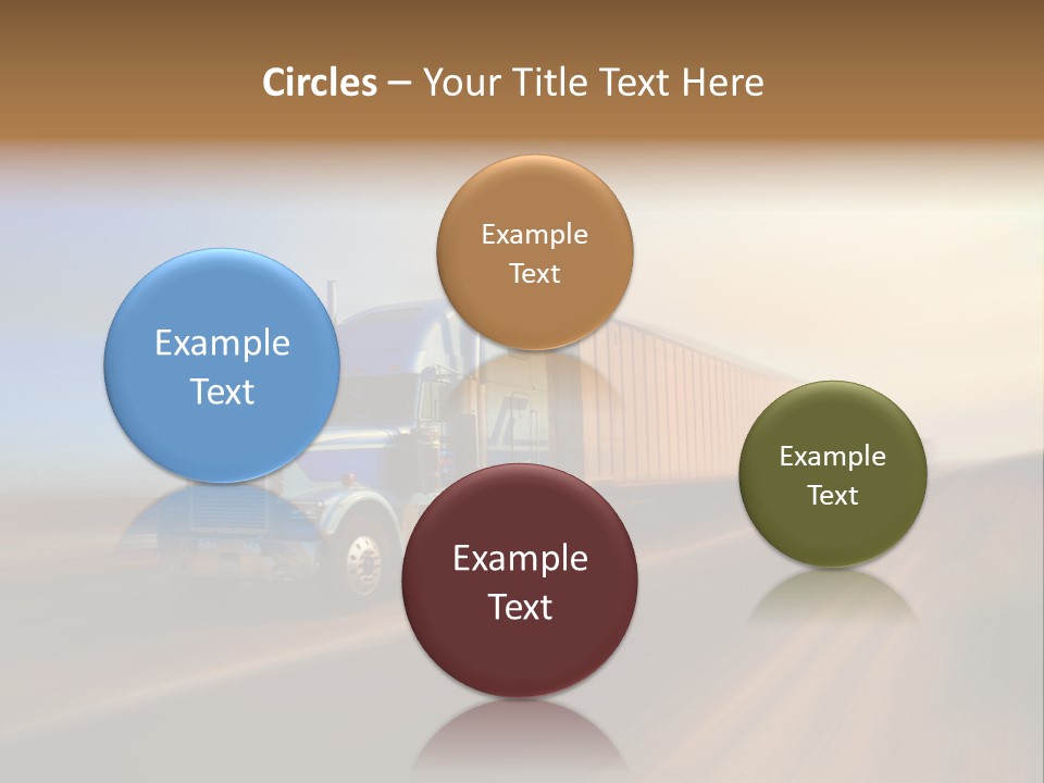 Delivery Motion Color PowerPoint Template