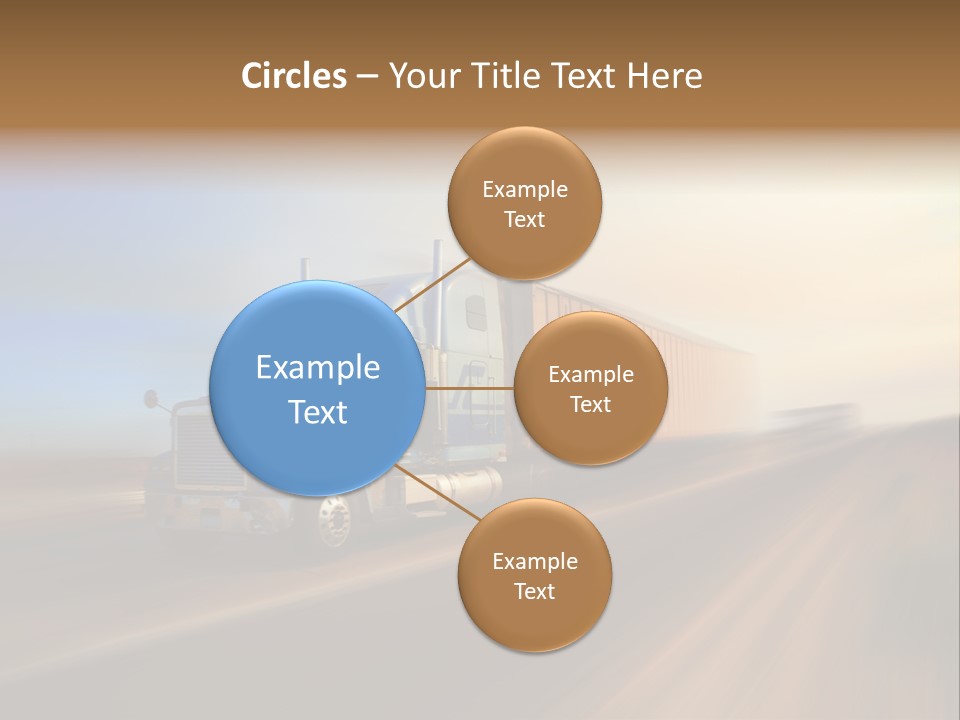 Delivery Motion Color PowerPoint Template