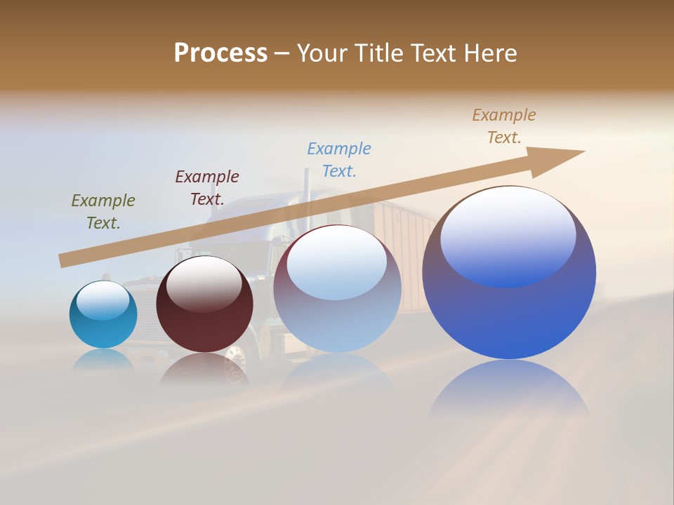 Delivery Motion Color PowerPoint Template