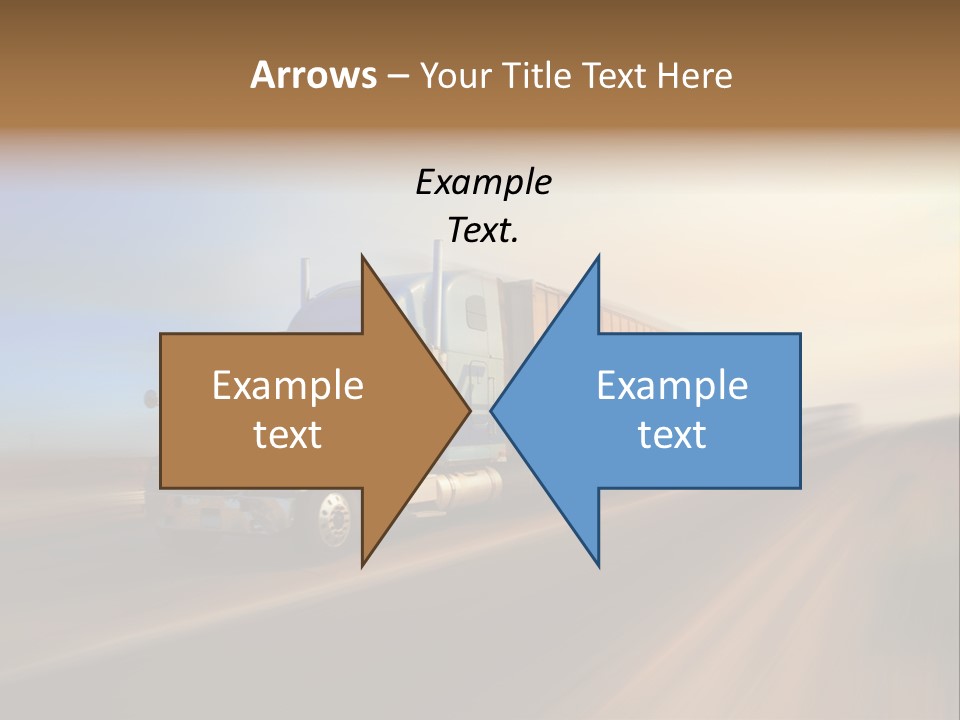 Delivery Motion Color PowerPoint Template
