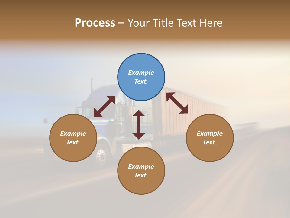 Delivery Motion Color PowerPoint Template