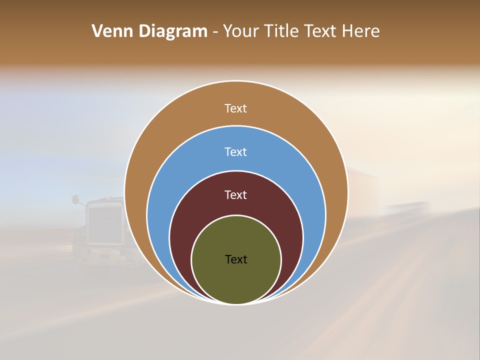 Delivery Motion Color PowerPoint Template