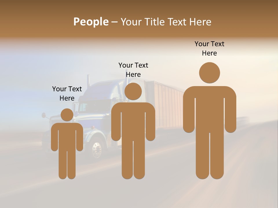 Delivery Motion Color PowerPoint Template