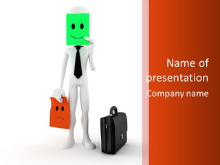 Background Suit Team PowerPoint Template