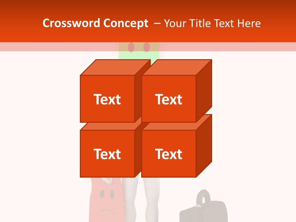 Background Suit Team PowerPoint Template