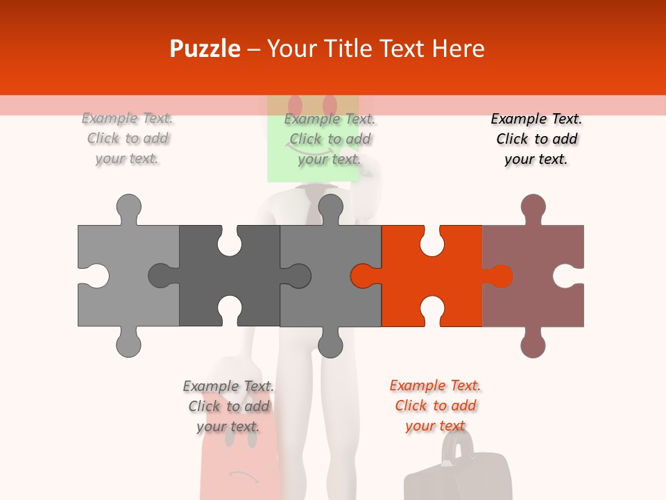 Background Suit Team PowerPoint Template