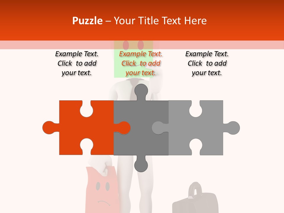 Background Suit Team PowerPoint Template