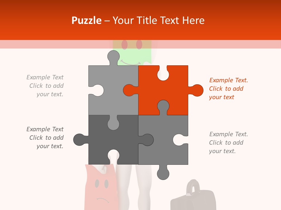 Background Suit Team PowerPoint Template