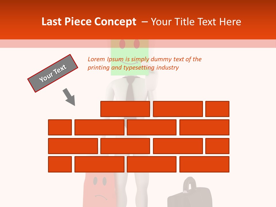 Background Suit Team PowerPoint Template