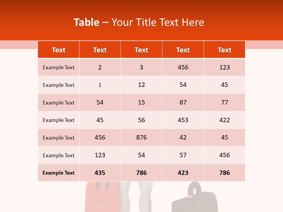 Background Suit Team PowerPoint Template