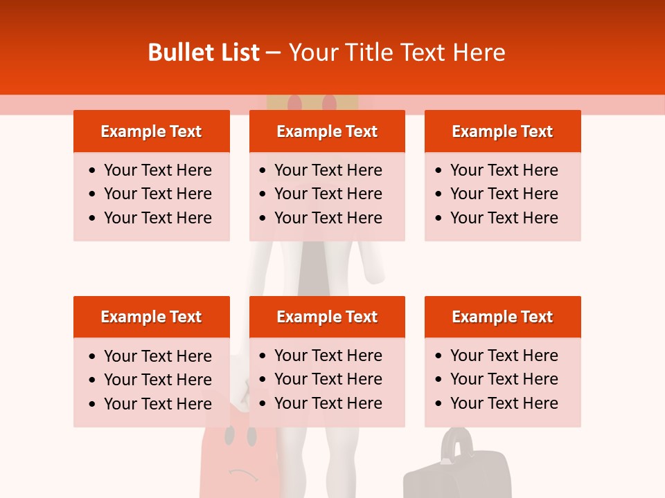 Background Suit Team PowerPoint Template