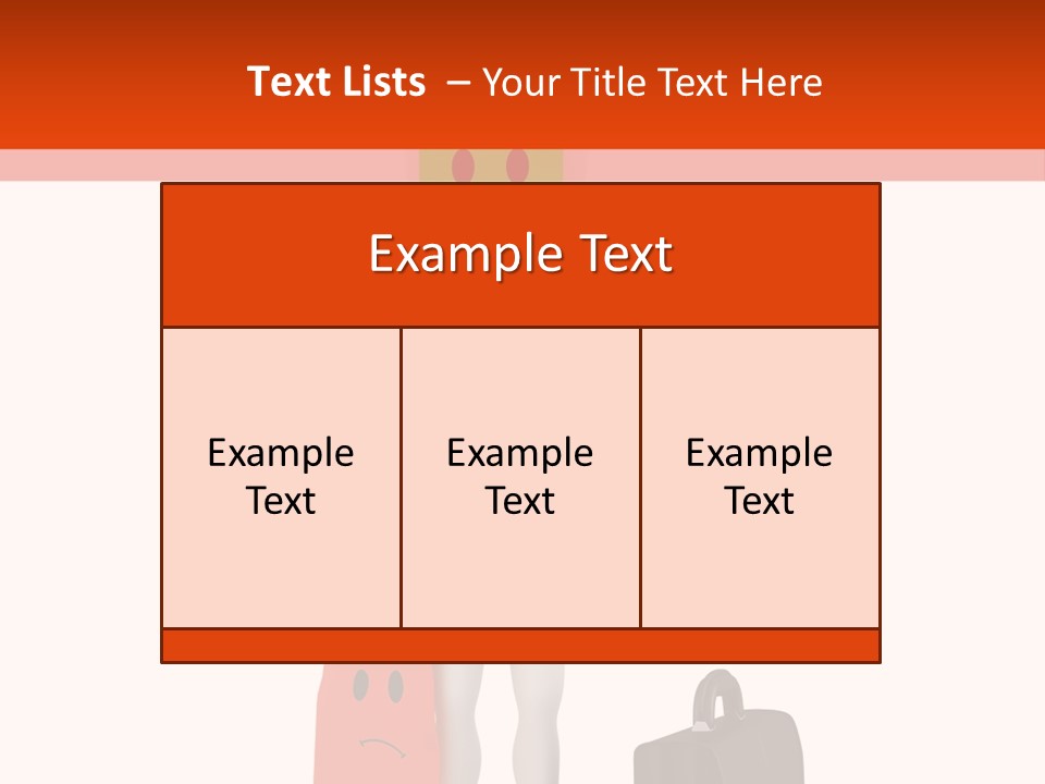 Background Suit Team PowerPoint Template