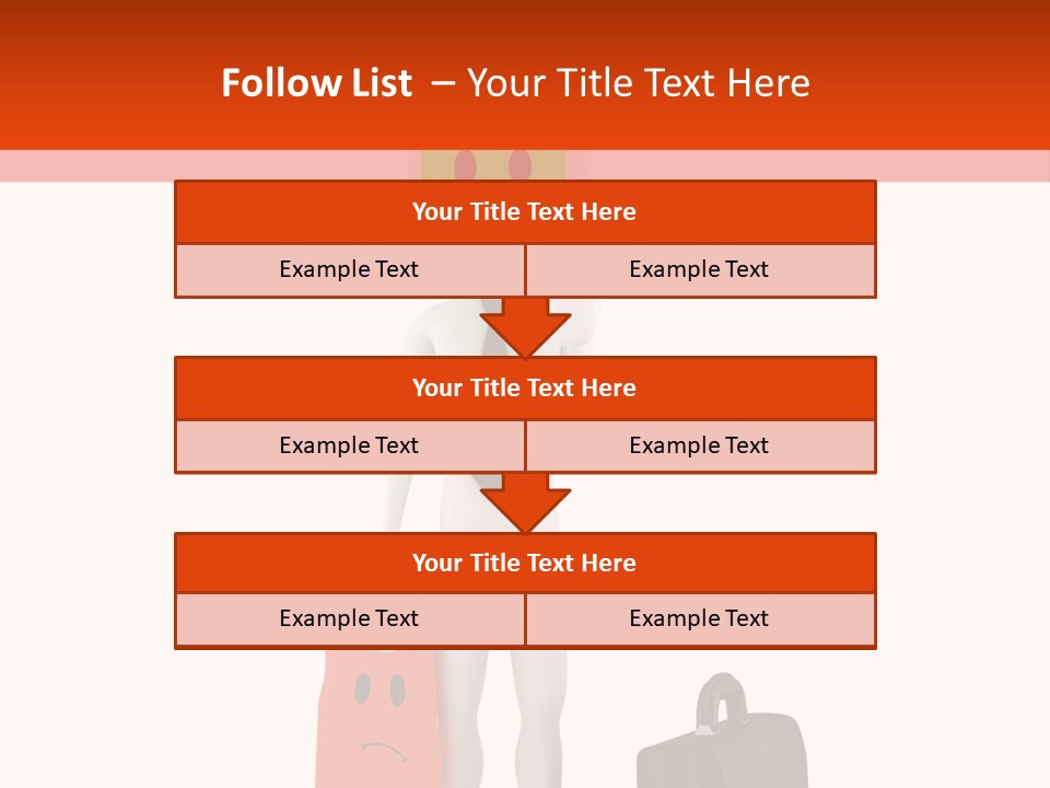 Background Suit Team PowerPoint Template