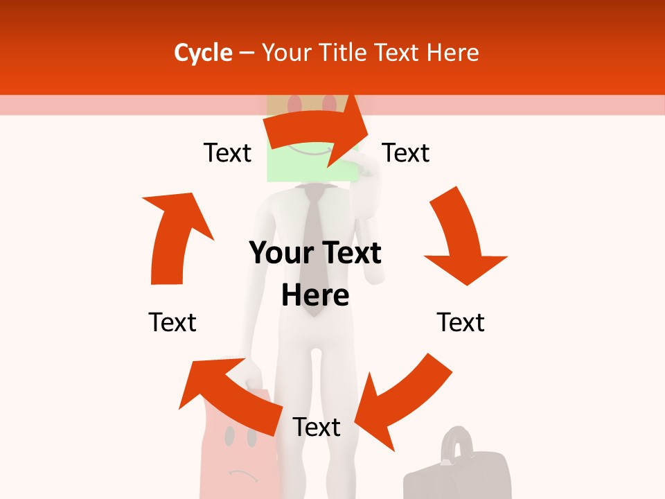 Background Suit Team PowerPoint Template