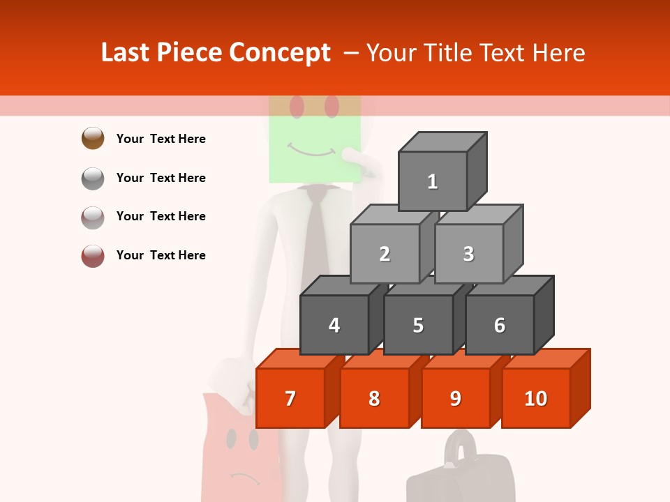 Background Suit Team PowerPoint Template