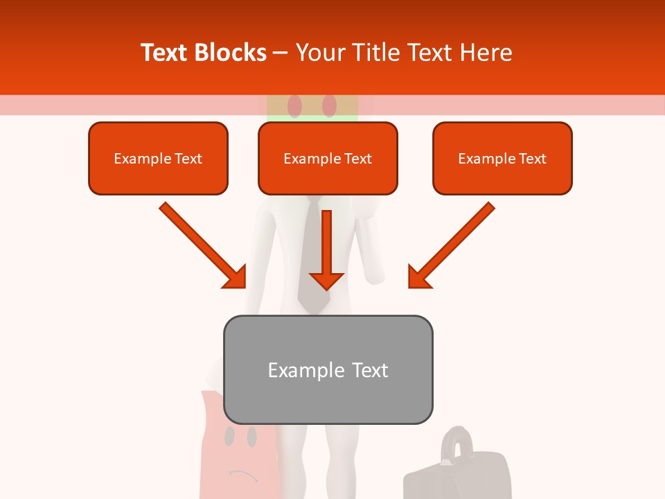 Background Suit Team PowerPoint Template