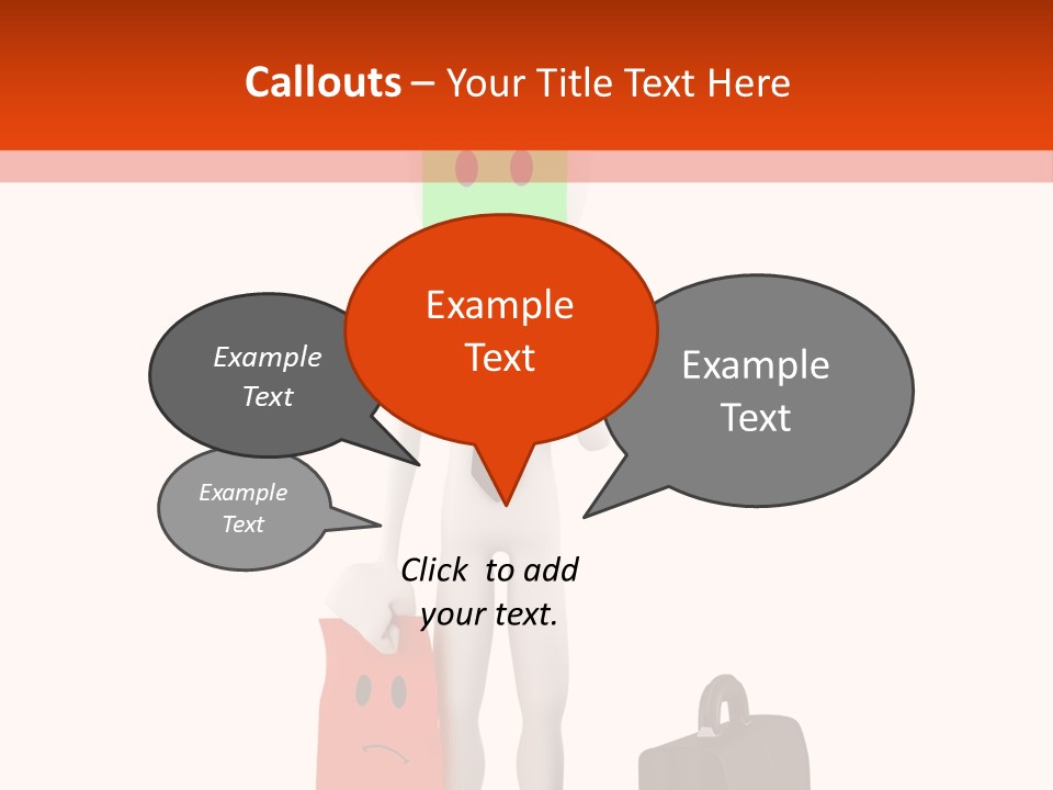 Background Suit Team PowerPoint Template