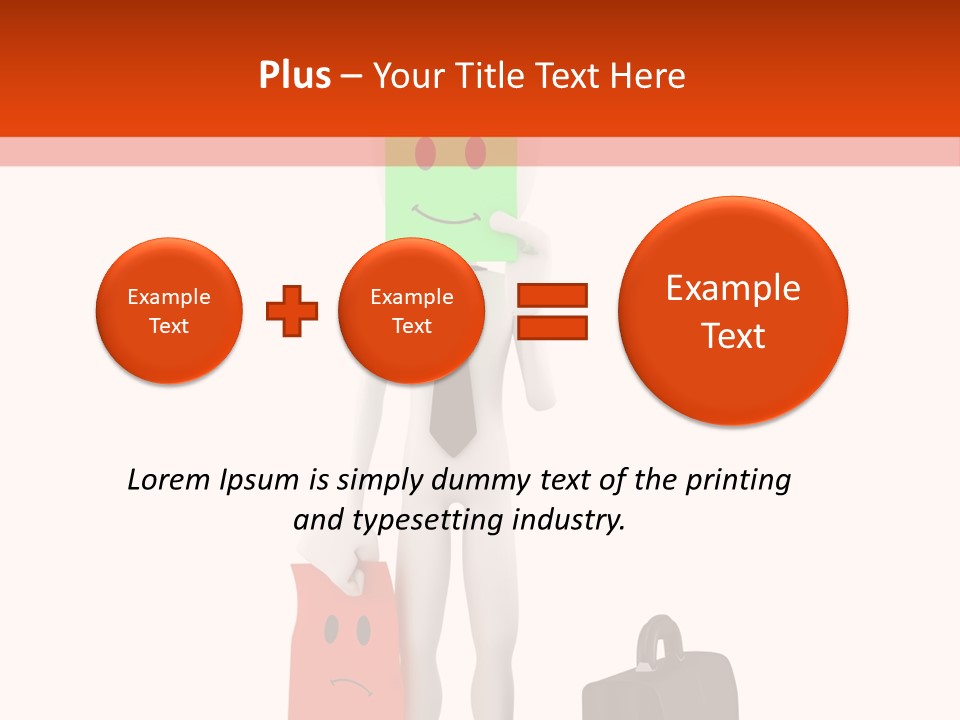 Background Suit Team PowerPoint Template