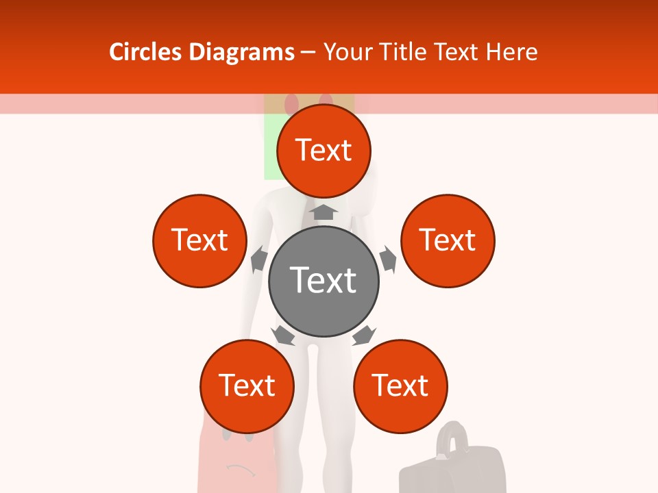 Background Suit Team PowerPoint Template