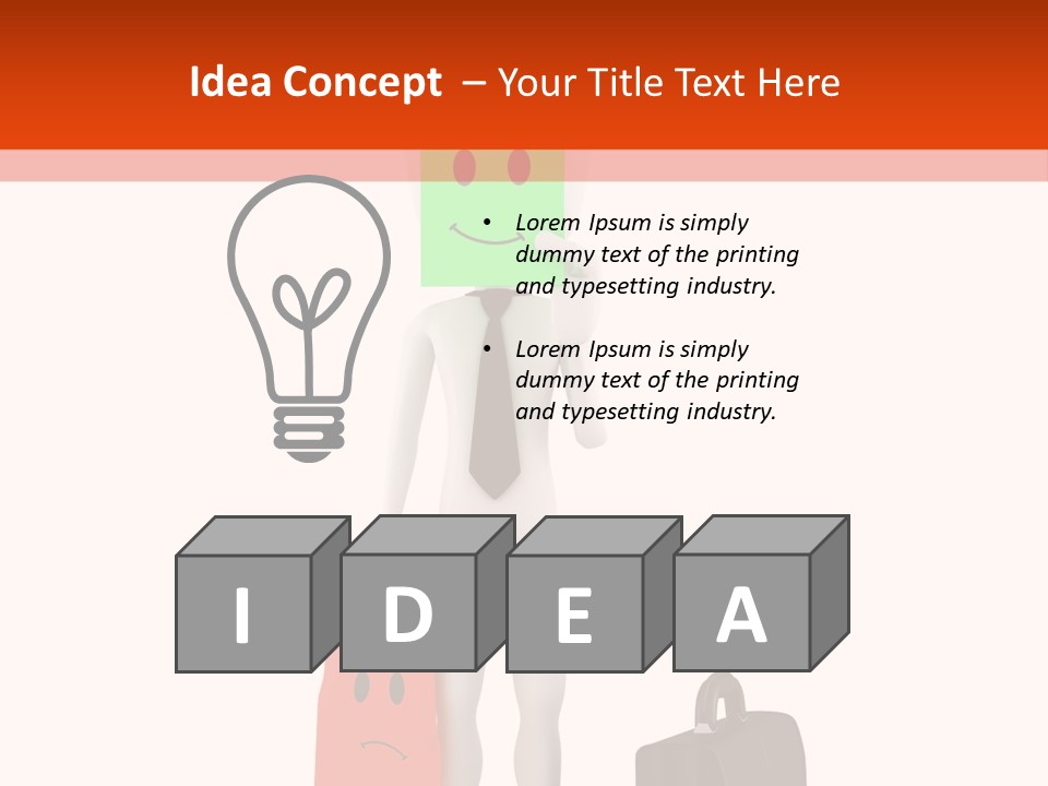 Background Suit Team PowerPoint Template