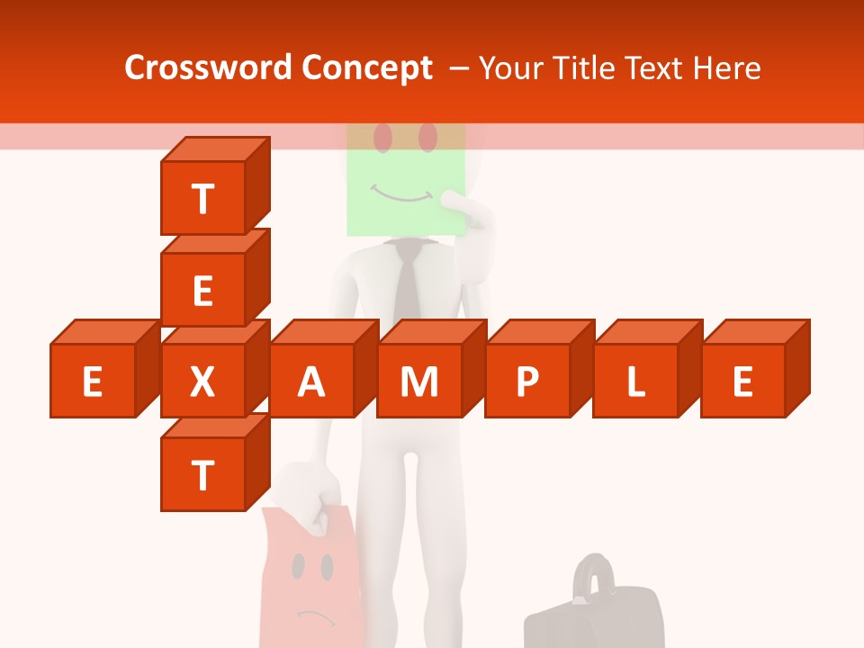 Background Suit Team PowerPoint Template