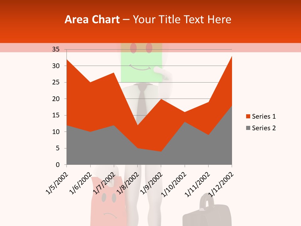 Background Suit Team PowerPoint Template