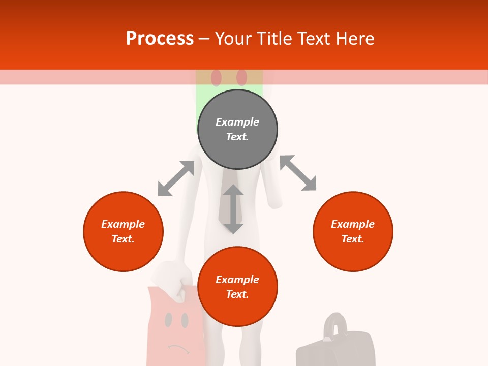 Background Suit Team PowerPoint Template
