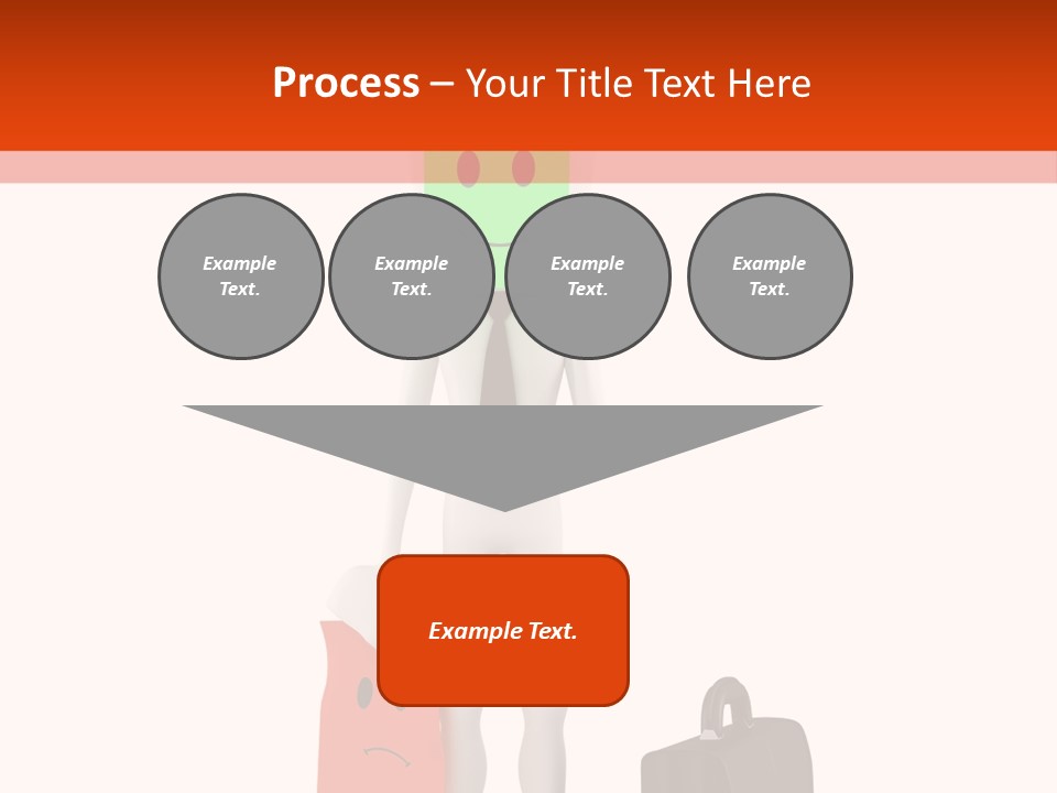 Background Suit Team PowerPoint Template